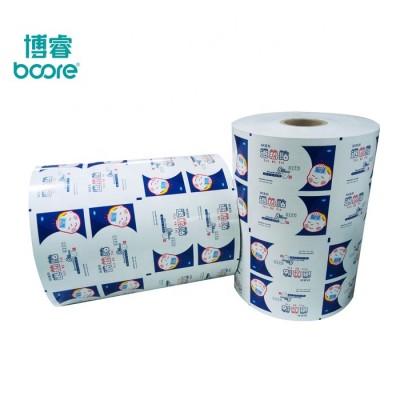 Flexo printing Aluminum Foil Laminated Paper for wipes, Laminated Aluminum Foil Paper for glass cleaning wipes